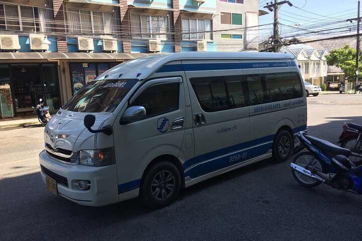 Koh Lanta to Krabi Air Conditioned Shared Van Transfer