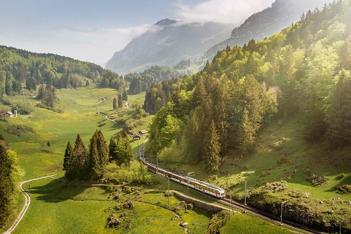 From Bern: Premium Panoramic train, Lucerne & Interlaken Alps