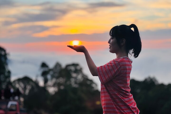 Exclusive Mt. Batur Jeep Sunrise Tour: Volcano Views & Black Lava