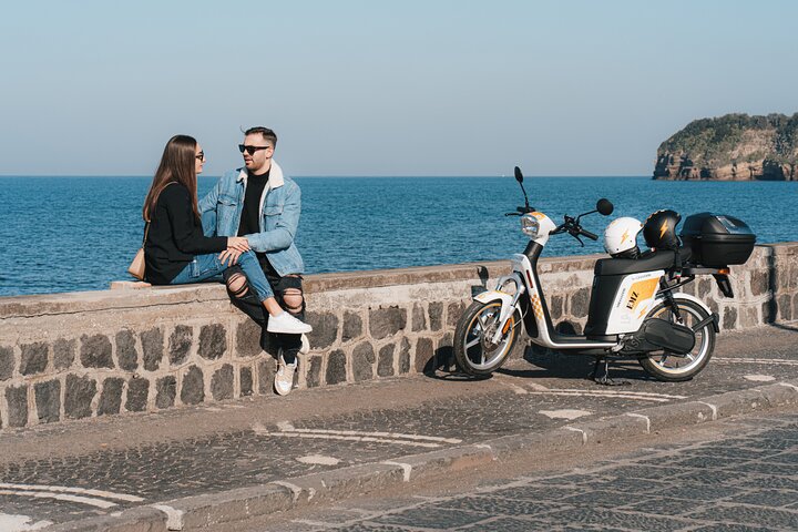 Procida in electric moped Rental with Included Services