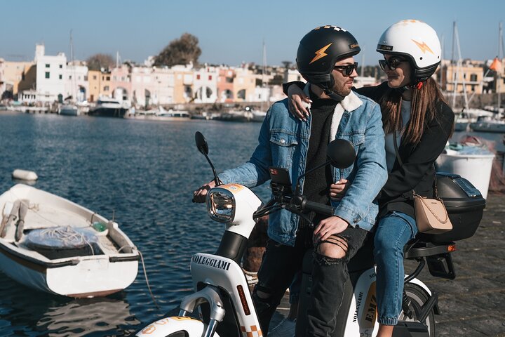 Procida in electric moped Rental with Included Services