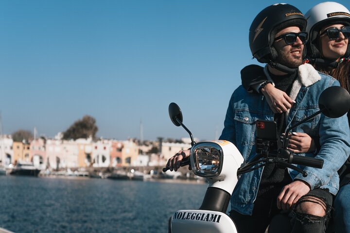 Procida in electric moped Rental with Included Services