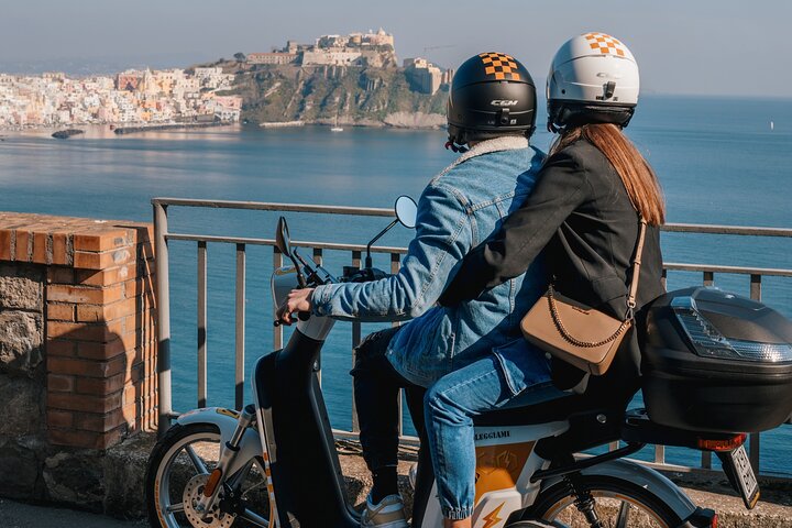 Procida in electric moped Rental with Included Services