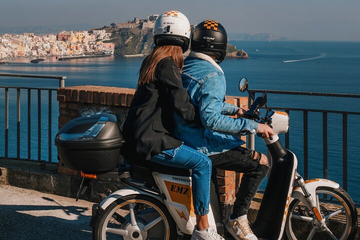 Procida in electric moped Rental with Included Services