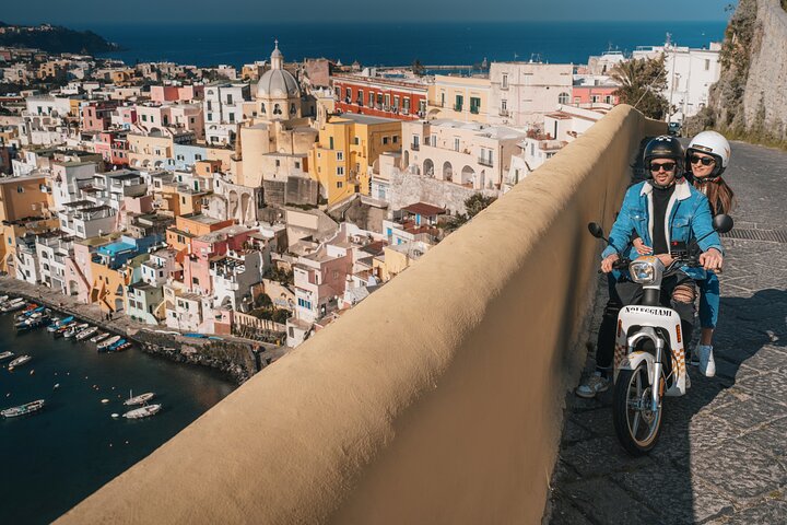 Procida in electric moped Rental with Included Services