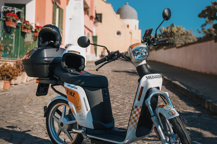 Procida in electric moped Rental with Included Services