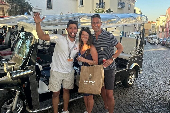 True 4Hour Private Tuk Tuk Tour: Discover Lisbon with a Local!