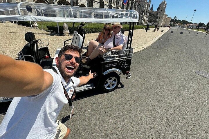 True 4Hour Private Tuk Tuk Tour: Discover Lisbon with a Local!