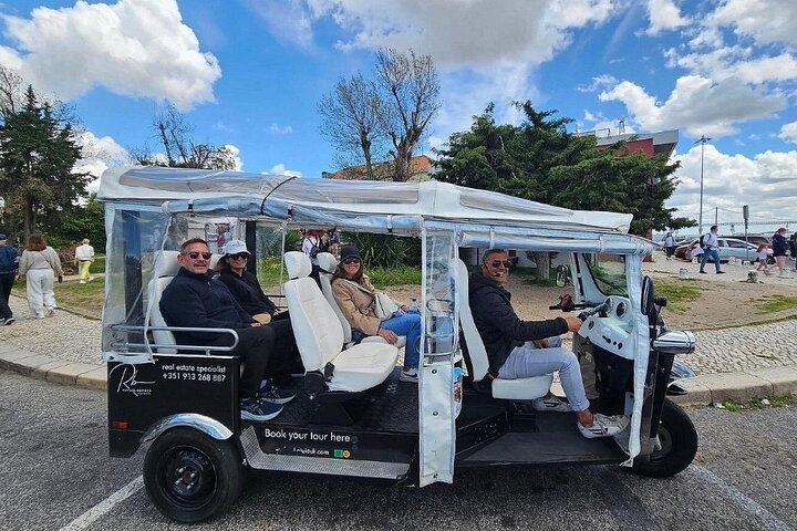 True 4Hour Private Tuk Tuk Tour: Discover Lisbon with a Local!