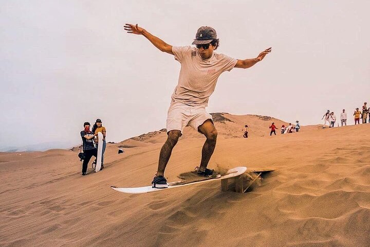 Agadir/Taghazout: Sunset Sandboarding Quad Bike & Moroccan Dinner