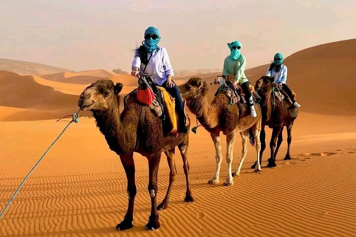 Overnight Camel Trek in Merzouga Desert