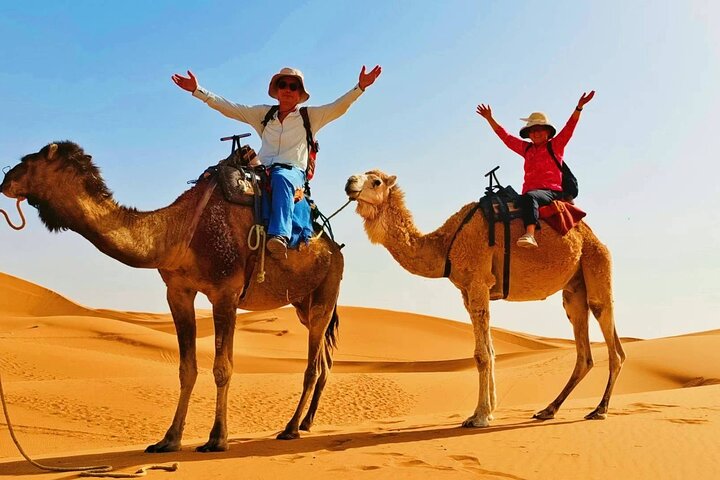 Overnight Camel Trek in Merzouga Desert