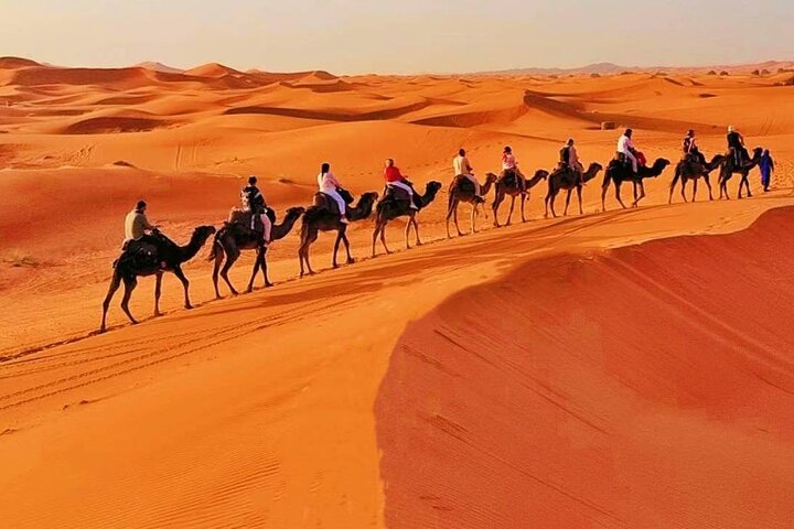 Overnight Camel Trek in Merzouga Desert