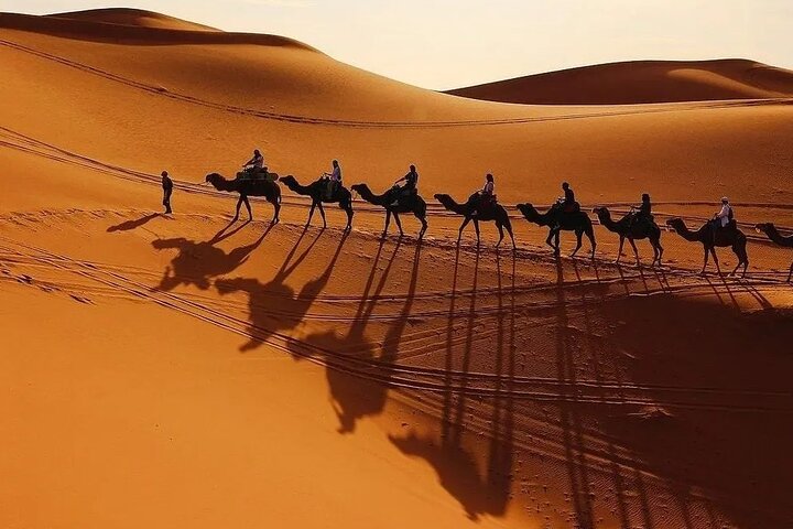 Overnight Camel Trek in Merzouga Desert