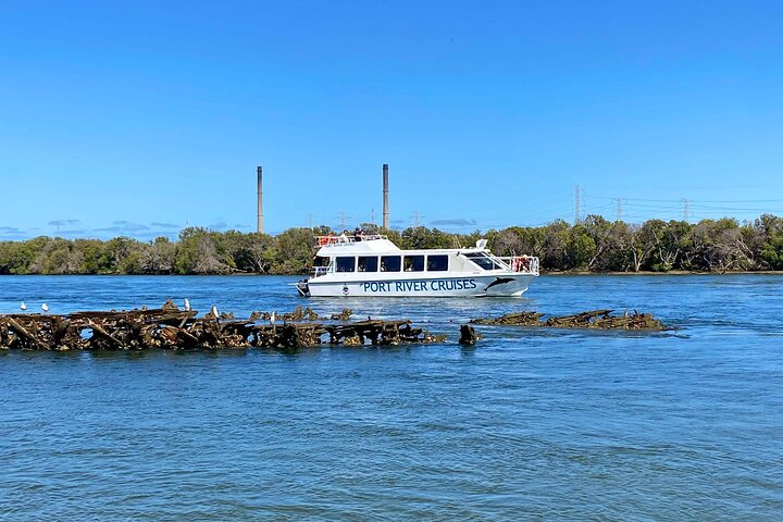 90 Minute Port Adelaide Dolphin & Ships Graveyard Cruise