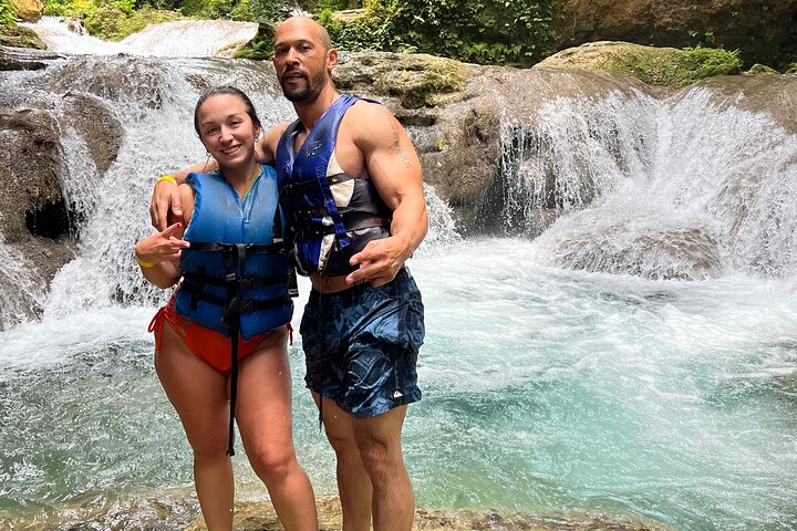 Private Dunn’s River Falls Experience + Blue Hole Secret falls
