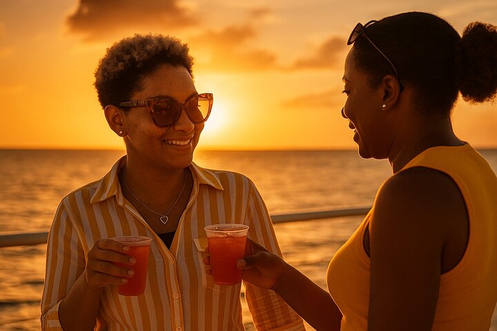 Grand Bahama Catamaran Sunset Cruise with Drinks and Snacks