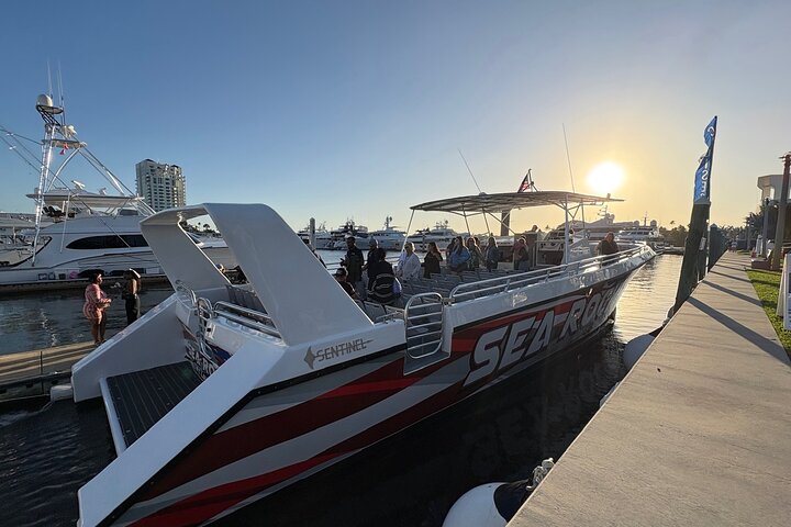 Fort Lauderdale Ocean and Intracoastal Sunset Cruise