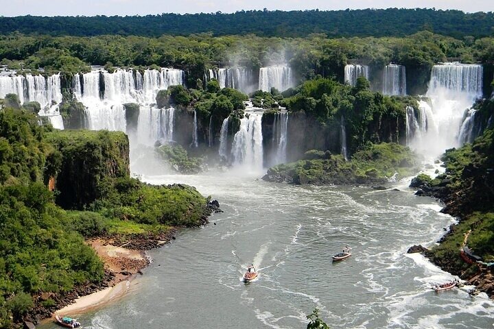 Iguazu Falls Full Day Brazil and Argentina with BOAT ADVENTURE