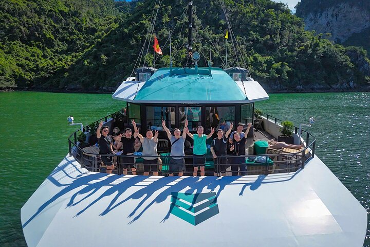 Halong Bay & Lan Ha Bay Luxury Day Cruise by The Halong Catamaran