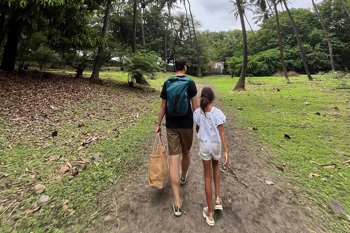Black Sand Beach & Natural Pool – Scenic Adventure