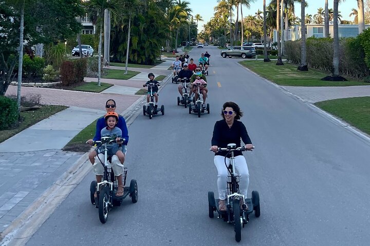 Naples Florida Electric Trike Tour - Fun For The Entire Family!