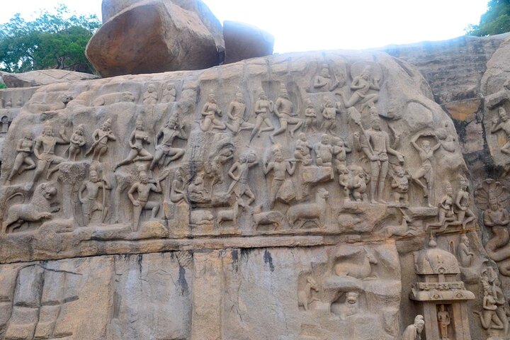 Private tour of Mahabalipuram from Pondicherry with Guide