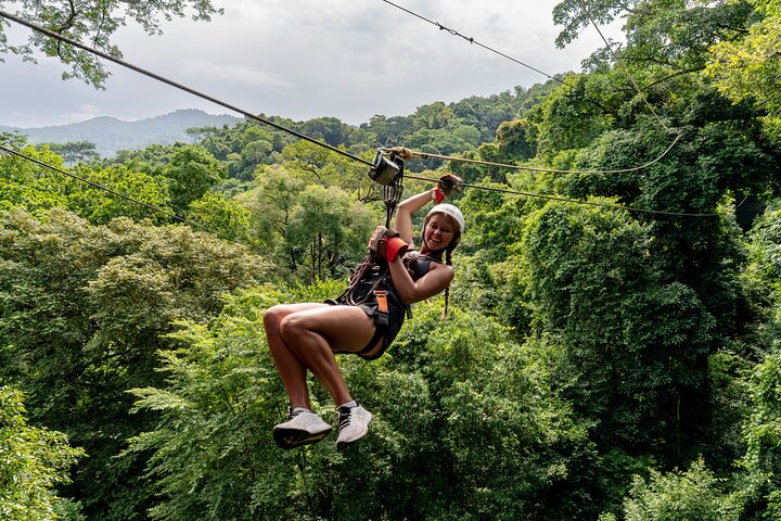 From San Jose: Zipline, Horseback, ATV, Surfing, & Chocolate Tour