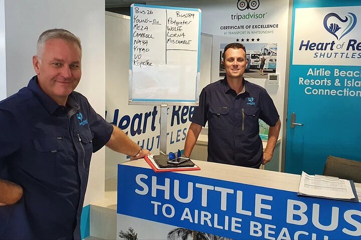 Airport Transfer to Shute Harbour / Renta Yacht / Freedom Shores