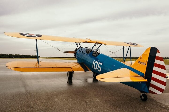 Biplane Adventure over Rockport, Texas