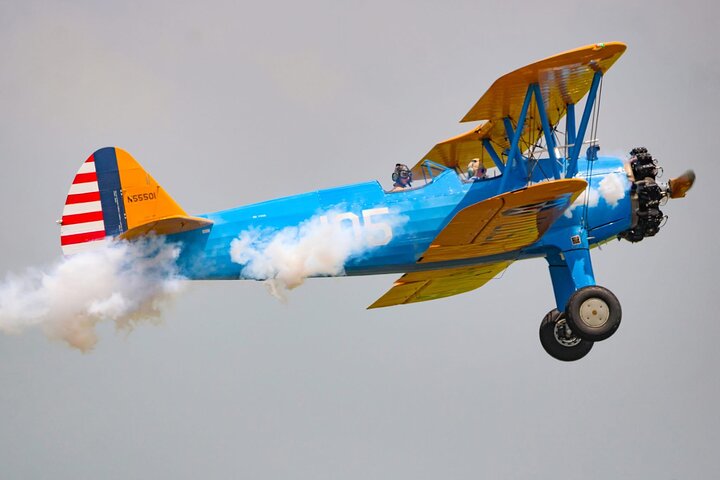 Biplane Adventure over Rockport, Texas