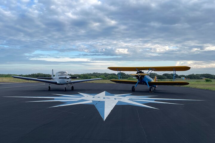 Biplane Adventure over Rockport, Texas