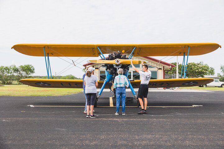 Biplane Adventure over Rockport, Texas
