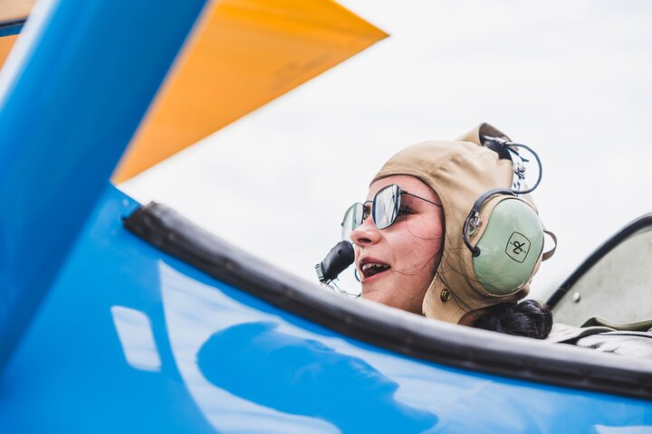 Biplane Adventure over Rockport, Texas