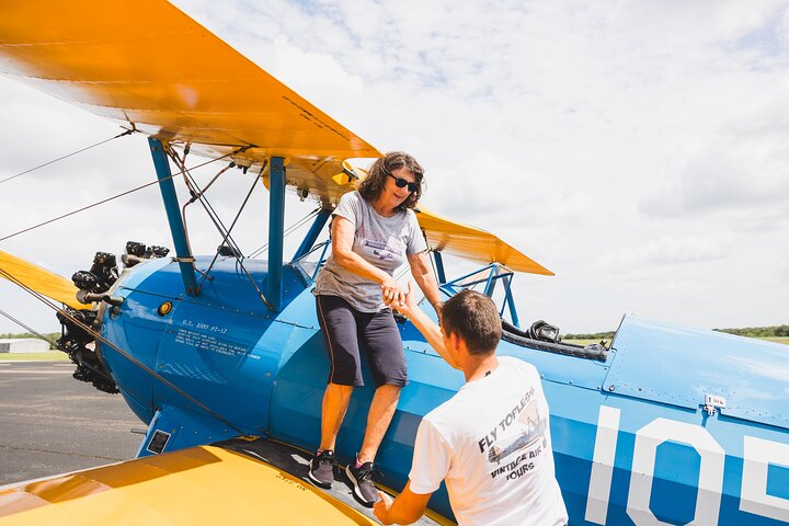 Biplane Adventure over Rockport, Texas