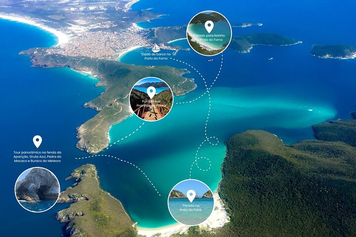Don Juan Boat Trip in Arraial do Cabo