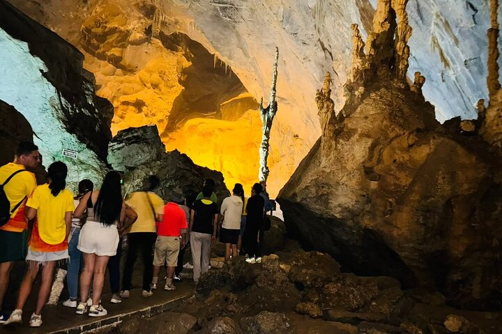 Garcia Grottoes and Cable Car and Town