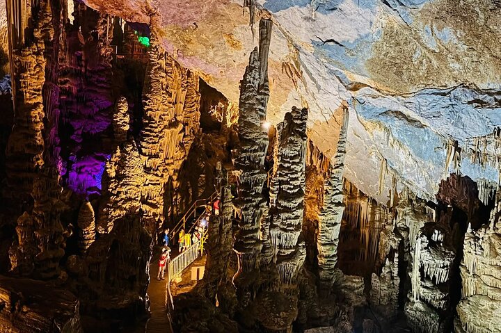 Garcia Grottoes and Cable Car and Town