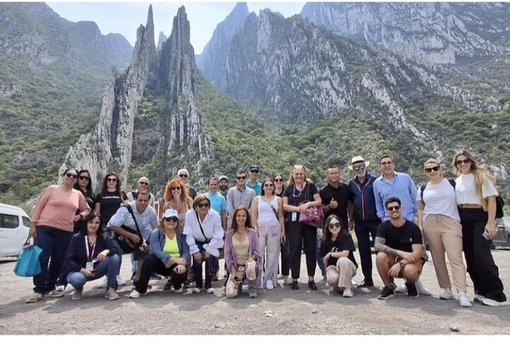 Garcia Grottoes and Cable Car and Town