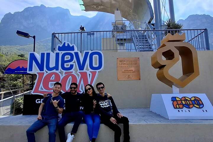 Garcia Grottoes and Cable Car and Town