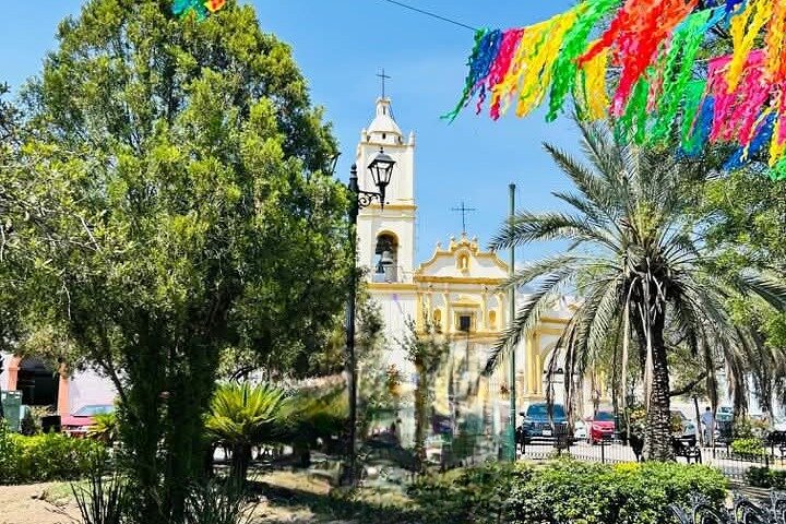 Garcia Grottoes and Cable Car and Town