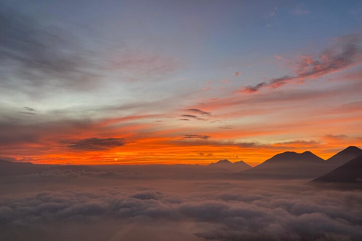 Sunrise Tour in Indian Nose Hike and Views of Lake Atitlan