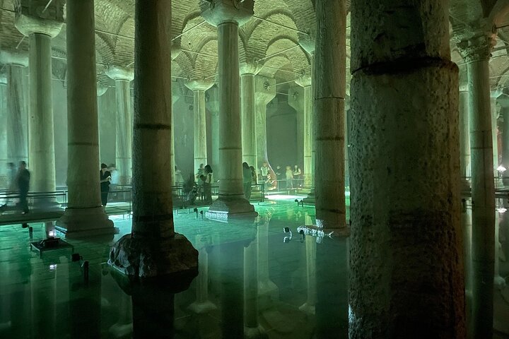 Istanbul Blue Mosque, Hagia Sophia, Basilica Cistern with Tickets