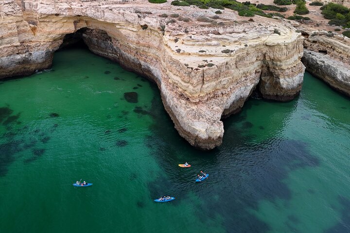 Benagil, Marinha & Albandeira Kayak - Max 6 pax and 4K Photos