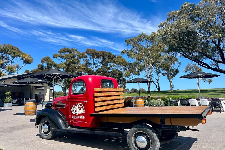 McLaren Vale Small Group Wine Tour view d'Arenberg Cube inc lunch