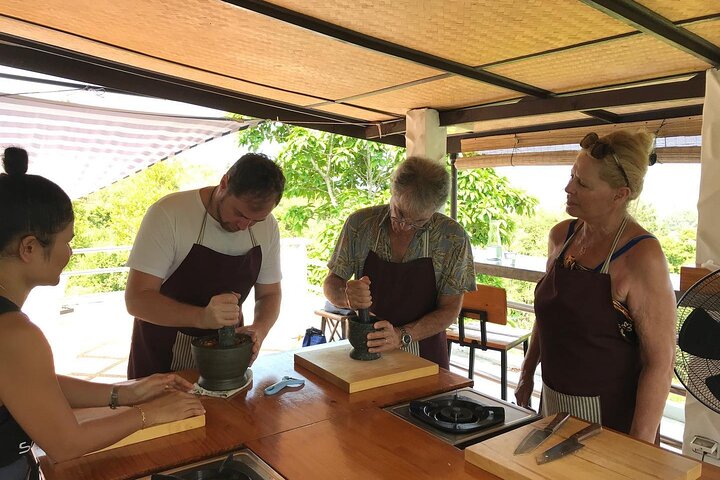 Half Day Thai Cooking Class with Sea View from Koh Tao