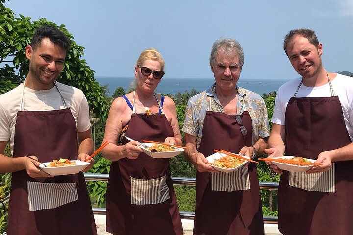 Half Day Thai Cooking Class with Sea View from Koh Tao