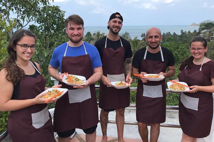 Half Day Thai Cooking Class with Sea View from Koh Tao