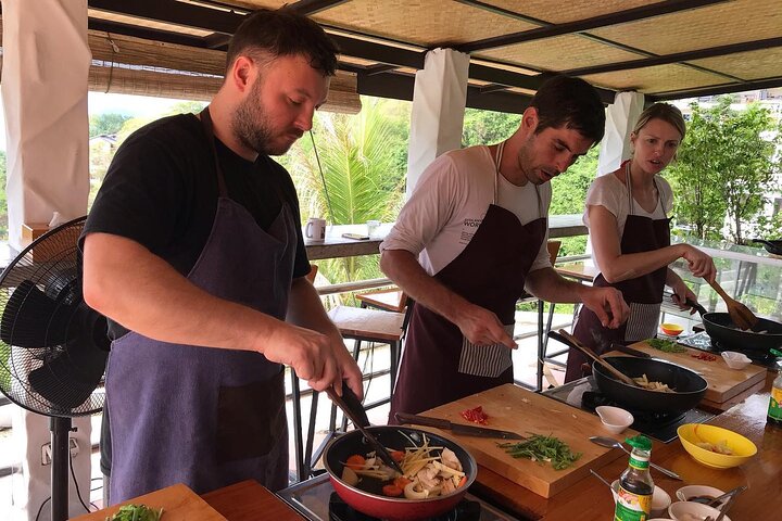 Half Day Thai Cooking Class with Sea View from Koh Tao