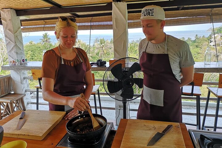 Half Day Thai Cooking Class with Sea View from Koh Tao